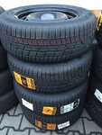 Plechový disk KFZ 9277 7x16 5x108x65 ET32 a Continental ContiWinterContact TS830P 225/60 R16 98H