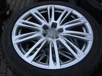 Alu kolo originál AUDI 9x20" ET37, 5x112x66.5 a Dunlop SP Winter Sport 3D 265/40 R20 104V XL AO 98%