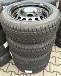 Plechový disk KFZ 9337 7x16 4x108x65 ET32 a Dunlop SP Winter Sport 3D 205/60 R16 92H AO