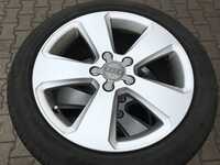 Alu kolo originál AUDI 7.5x17“ ET51, 5x112x57 a Pirelli P7 Cinturato All Season 225/45 R17 94V 90%