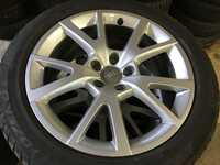 Alu kolo originál AUDI 7.5x18" ET37, 5x112x66.5 a Pirelli Winter 210 SottoZero II 225/50 R18 99H 70%