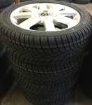 Alu kolo originál VW 6x17" ET48.5 5x112x57 a Dunlop SP Winter Sport 3D 205/50 R17 93H XL FR