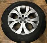 Alu kolo originál CITROEN 7x16" 5x98x58 ET27 a Michelin Energy Saver S1 215/60 R16 99H 80%