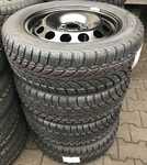 Plechový disk KFZ 9535 6Jx16 5x112x57 ET50 a Bridgestone Blizzak LM-32 205/55 R16 91H AO