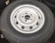 Plechový disk KFZ 8875 6Jx15 5x118x71,1 ET68 a Continental Vanco Winter 2 215/70 R15 109/107R
