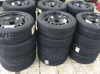 Plechový disk KFZ 9863 7,5x17 5x120x72,5 ET34 a Dunlop SP Winter Sport 3D 225/50 R17 94H FR * + čidla tlaku TPMS 