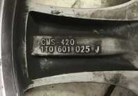 Alu kolo originál VW 5x112x57 Přední 6.5x17" ET42, Zadní 8x17" ET37 a Sava Intensa UHP 215/50 R17 91W 30%