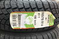 Plechový disk KFZ 5210 5Jx14 5x100x57 ET35 a Nokian W+ 165/70 R14 81T