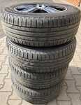 Alu kolo DEZENT 7.5x17" 5x127x71.5 ET40 a Nokian Line SUV 225/65 R17 106H XL 50%