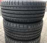 Alu kolo originál AUDI 8.5x19" ET32, 5x112x66.5 a Continental SportContact 3 245/35 R19 93Y 95%