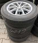 Alu kolo originál ŠKODA 5x14" ET35, 5x100x57 a Dunlop SP 10 A 165/70 R14 81T 30%
