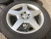 Alu kolo originál MERCEDES 8.5x19" ET58, 5x112x66.5 a Kumho KC15 255/50 R19 107V 60%