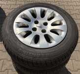 Alu kolo originál CITROEN 6x15" 4x108x65 ET18 a Barum Brillantis 2 185/65 R15 88T 70%