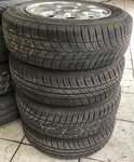Alu kolo ŠKODA 5.5x13" ET36 4x100x57 a Barum Polaris 2 165/70 R13 79T 30%, Barum Brillantis 2 165/70 R13 50%