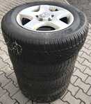 Alu kolo originál VW 7.5x17" ET55, 5x130x71.5 a Dunlop SP Winter Sport 3D 235/65 R17 108H 10%