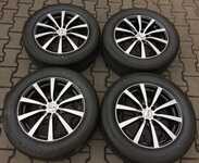 Alu kolo PLATIN 7.5x17" ET48, 5x108x63.3 a Bridgestone Turanza ER300 235/55 R17 99W 