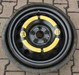 Rezervní kolo originál TOUAREG 6.5x17" ET40, 5x120x65 a Vredestein Space Master 195/80 R17 106P