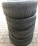 Alu kolo originál MERCEDES 7x17" 5x112x66.5 ET48.5 a Nokian WR D4 225/50 R17 98H XL 40%