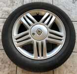 Alu kolo originál RENAULT 6.5x16" ET49 4x100x60 a Michelin Energy Saver + 205/55 R16 91H 40%