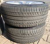 Alu kolo originál BMW 5 5x120x72.5 Přední 8.5x19" ET33 a Michelin Primacy HP 245/40 R19 94Y XL RFT * 30%, Zadní 9x19" ET44 a Dunlop SP Sport Maxx GT 275/35 R19 96Y XL RFT * 0%