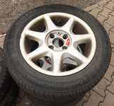 Alu kolo originál FORD 6x15" 4x108x63.3 ET40 a Continental WinterContact TS 830 195/60 R15 88T 30%