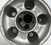 Alu kolo originál AUDI 6x15" ET38, 5x100x57 a Kleber Dynaxer HP3 195/65 R15 91H 70%