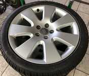 Alu kolo originál AUDI 8x18" ET48 5x112x57 a Dunlop SP Winter Sport 3D 245/40 R18 97V 20%