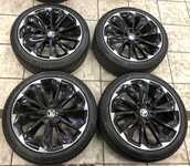 Alu kolo originál ŠKODA 8x19" ET44 5x112x57 a Continental WinterContact TS 850 P 235/40 R19 96V XL 90%