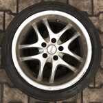 Alu kolo PLATIN 8x17“ ET35, 5x112x66.5 a Pirelli Cinturato P7 205/50 R17 89V RFT * 50%