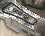 Alu kolo PLATIN 8x17“ ET35, 5x112x66.5 a Pirelli Cinturato P7 205/50 R17 89V RFT * 50%