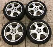 Alu kolo ARTEC 8x17“ ET35, 5x100x57 a Goodyear Eagle F1 Asymmetric 225/45 R17 94Y XL 0%
