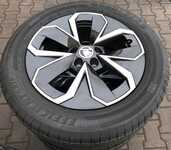Alu kolo originál ŠKODA 6x16" ET38, 5x100x57 a Goodyear EfficientGrip Performance 205/55 R16 91V AO