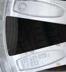 Alu kolo originál ŠKODA 6x16" ET38, 5x100x57 a Michelin Energy Saver 205/55 R16 91V