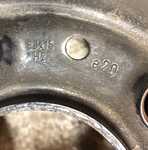 Plechový disk KFZ 6Jx15 5x120x72.5 ET20
