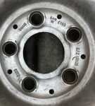 Plechový disk Mercedes KFZ 8420 6Jx15 5x112x66.5 ET60