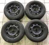 Plechový disk BMW KFZ 9613 7Jx16" 5x120x72,5 ET40 a Nokian WR G2 195/55 R16 91H XL 50%