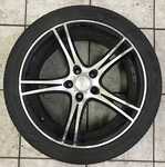 Alu kolo MAM 8x18“ ET30, 5x112x66.5 a Continental ContiProContact 235/40 R18 95H XL 50%