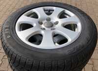 Alu kolo originál AUDI Q7 7.5x18“ ET53, 5x130x71.5 a Dunlop Grantrek WT M2 235/60 R18 107H 30%