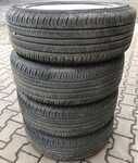 Alu kola originál KIA 6.5x17“ ET35 5x114.3x67 a Hankook K415 Optimo 225/60 R17 99H 60%