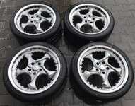 Alu kolo KESKIN 8,5x18“ ET40, 5x112x66.5 a Austone SP-7 225/40 R18 92Y XL 90%
