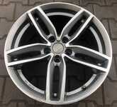 Alu kolo BROCK 8x19" ET45, 5x112x66.5 + Podložky a šrouby.
