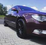 ŠKODA SUPERB jsme obuli na Alu kolo KESKIN 8.5x19“ ET45, 5x112x57 a Dunlop SP Sport Maxx GT 245/30 R19 89Y