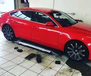AUDI A5 jsme obuli na Alu kolo originál AUDI 9x19" ET38 5x112x66.5 a Pirelli Winter 270 SottoZero II 255/35 R19 96W