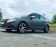 PEUGEOT 208 jsme obuli na Alu kolo originál CITROEN 7x17" 4x108x65 ET26 a Dunlop SP Sport 01 205/45 R17 84W