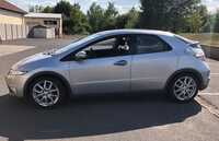HONDA CIVIC jsme obuli na Alu kolo DEZENT 7.5x17“ 5x114.3x67 ET47 a Saetta Touring 2 225/45 R17 94Y XL