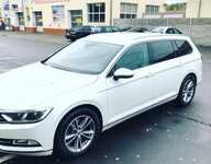 VW PASSAT jsme obuli na Alu kolo originál BMW 7.5x17" 5x112x66.5 ET27 a Michelin Alpin 5 215/55 R17 98V XL
