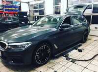 BMW 5 jsme obuli na Alu kolo GMP 8x19“ ET30, 5x112x66.5 a Hankook W320 Winter i*cept Evo 2 245/40 R19 98V XL