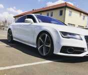 AUDI A7 jsme obuli na Alu kolo originál AUDI 9x21" ET35, 5x112x66.5 a Continental ContiSportContact 5P 275/30 R21 98Y XL RO1