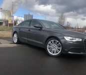 AUDI A6 jsme obuli na Alu kolo originál AUDI 8.5x19" ET40, 5x112x66.5 a GoodYear Eagle F1 Asymmetric 255/40 R19 100Y XL FR AO