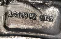 Alu kolo originál MERCEDES 8.5x18" ET43, 5x112x66.5 a 2ks Michelin Alpin PA3 245/40 R18 97V 20% a 2ks Continental Winter TS810 245/40 R18 97V 20%